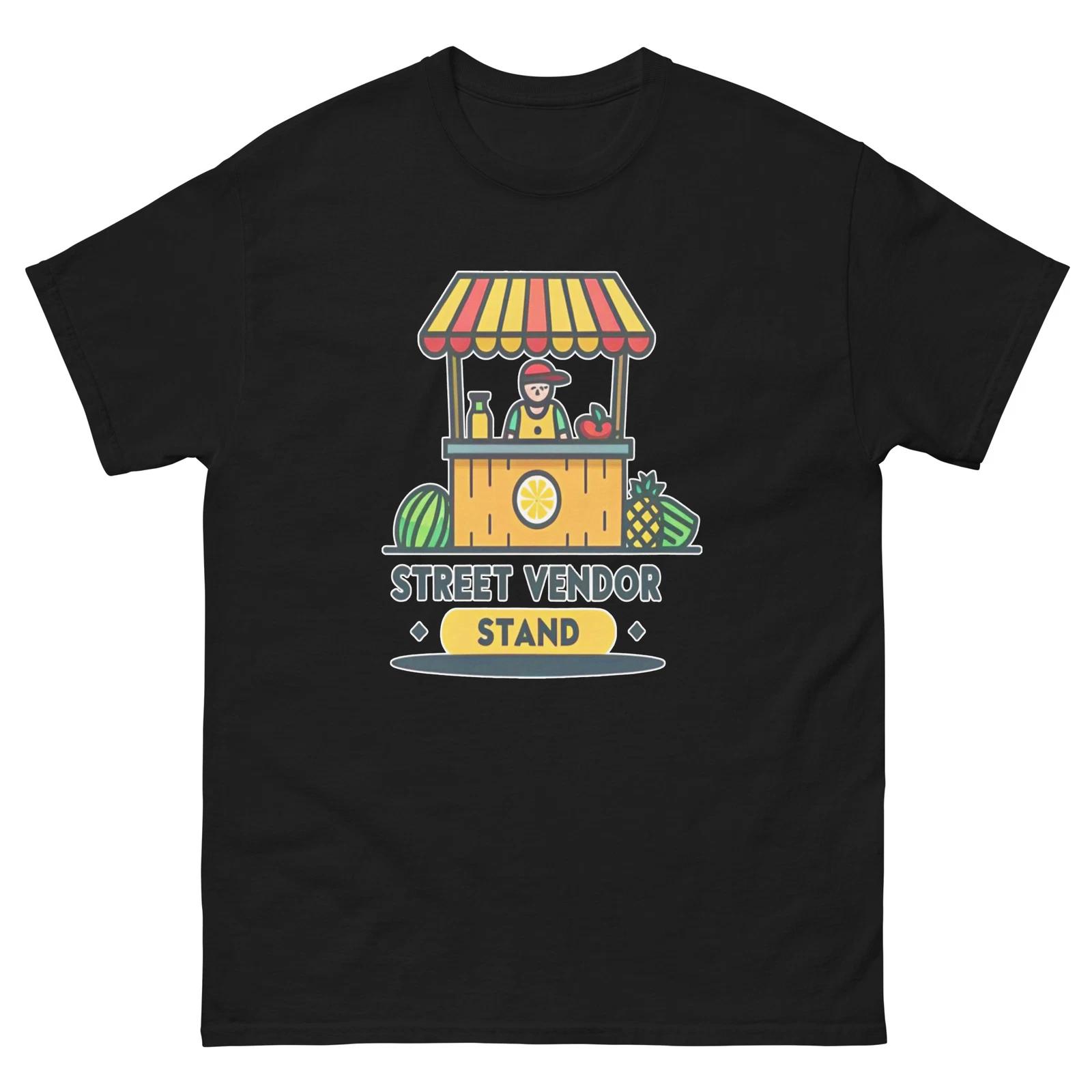Street Vendor Object Place Item Urban T-Shirt 2XL