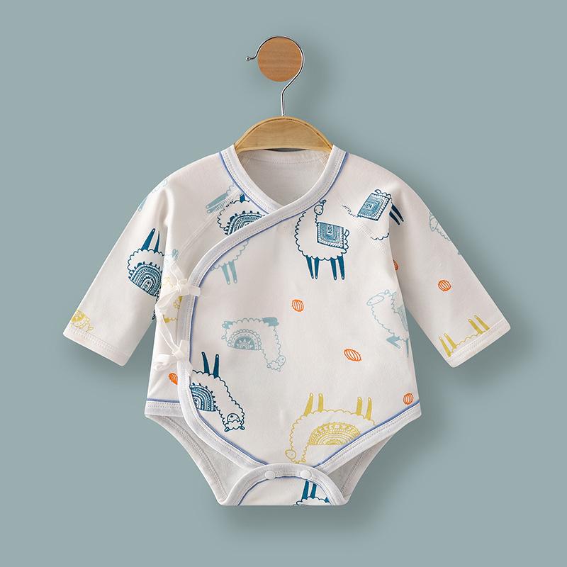 

Детский боди на все сезоны - Унисекс хлопковый ромпер для новорожденных, Класс А 80 cm