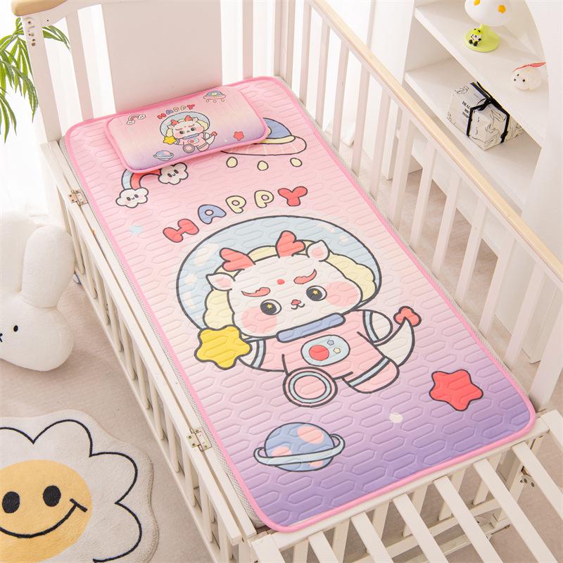 Детский коврик из латекса с рисунком – летний коврик для детского сада, пригодный для машинной стирки 60*120 cm