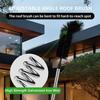 Bendable Head Roof Gutter Cleaner Extendable Balcony Gutter Brush  Roof Maintenance