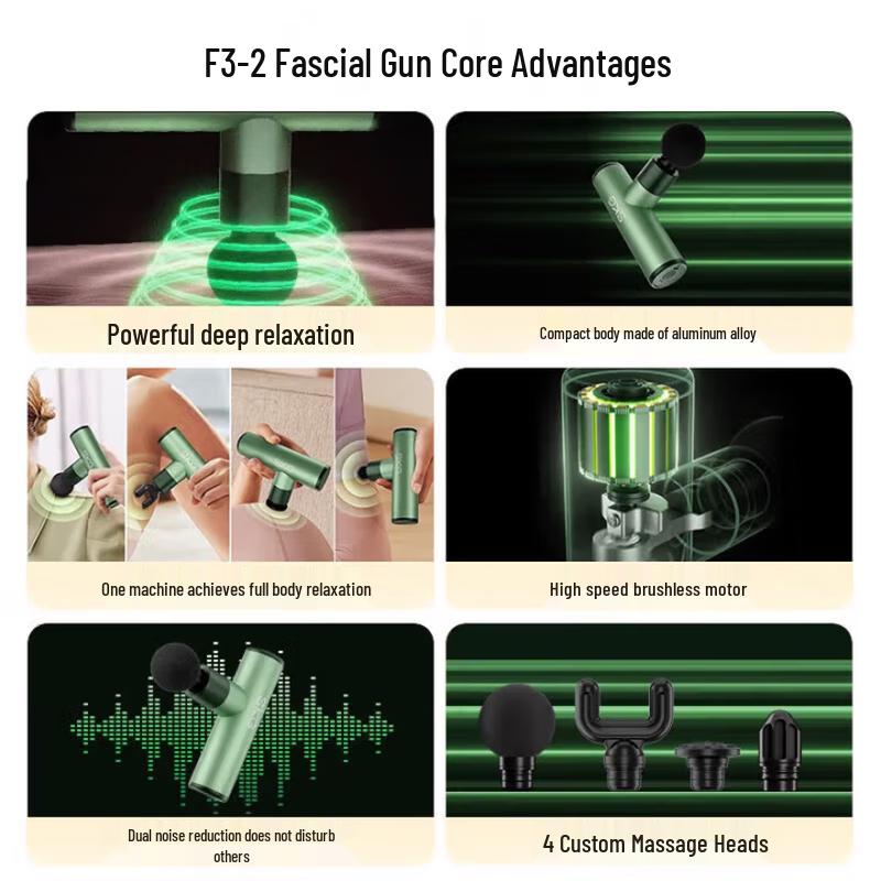 SKG F3-2 Mini Fascia Gun Muscle Massager