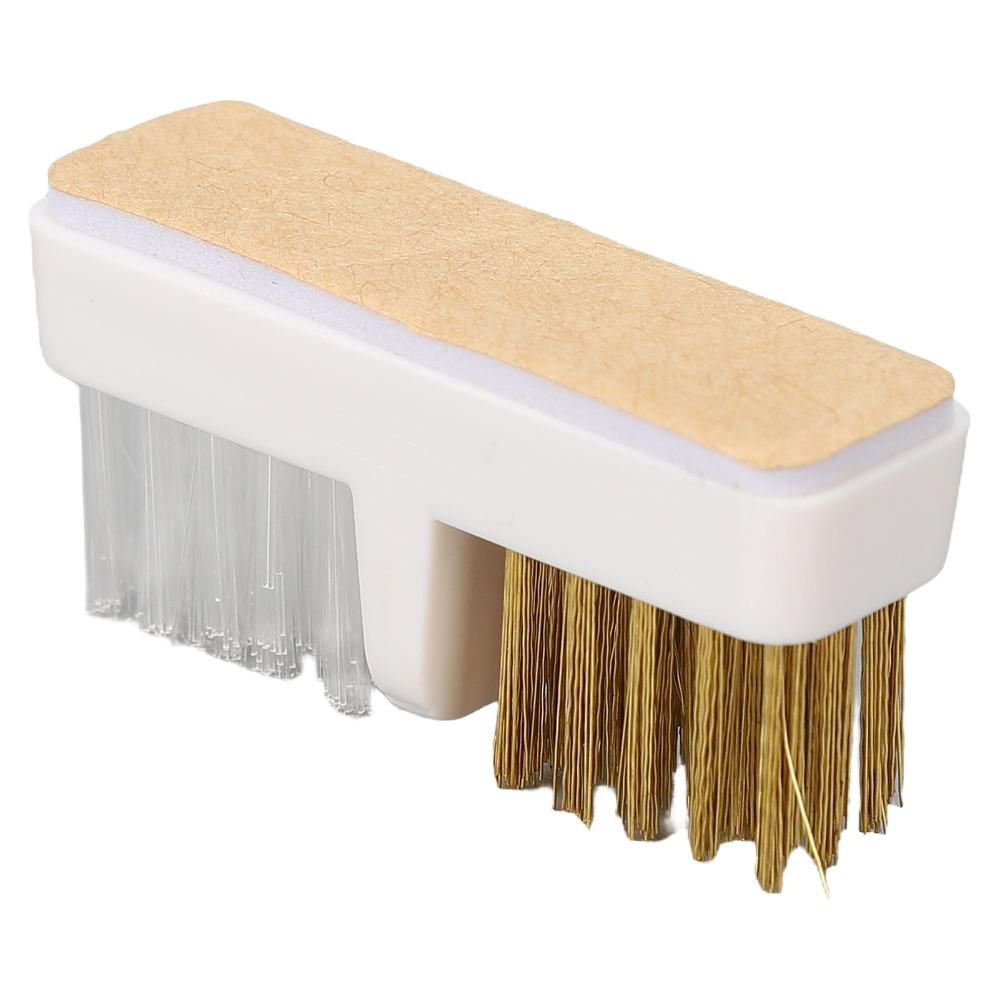 5pcs Copper Wire Bristles Nail Drill Bit Cleaner Portable Nail Grinding Head Cleaner For Home Use