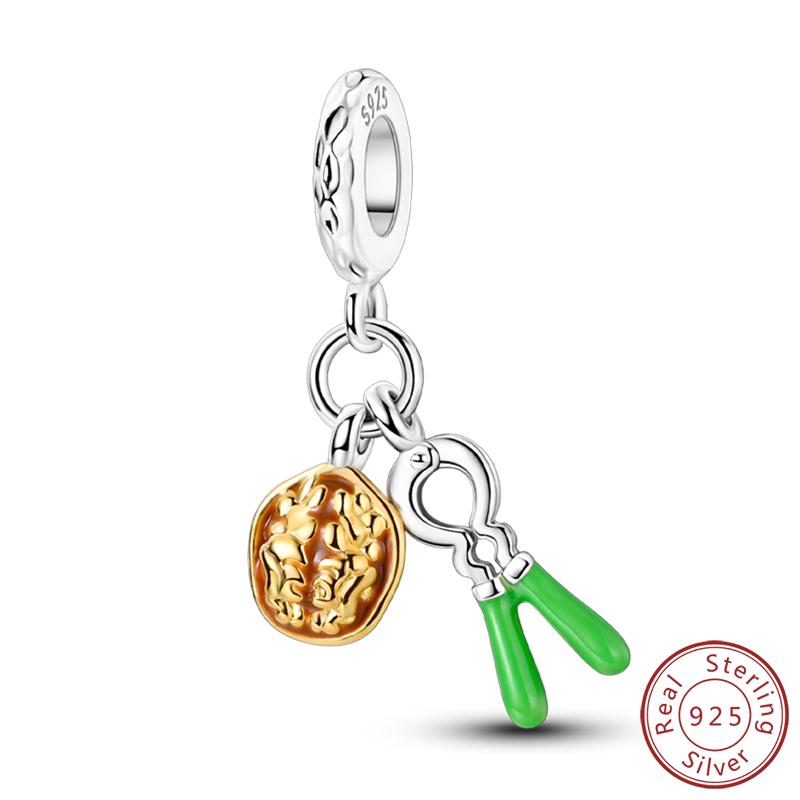 100% Copper Handbag Sun Hat Beach Bikini Trendy Charms Beads Pendants 3Mm Diy Making Fine Jewelry