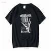 Dystopia 1996 T Shirt Heavy Metal Band Vintage Washed Casual Stylish Versatile Designer Clothes Unisex Graphic Fashion