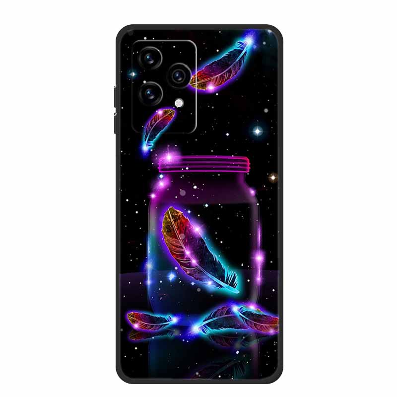 For Honor 200 Lite Case Luxury TPU Soft Silicone Phone Back Cover for Honor 200 Lite 5G Shockproof Flowers Cartoon Cool Coque