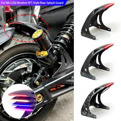 Motorcycle Fender Extension Mudguard Fit for Motorcycle 90-130 12'' Tires for NIU UQI Ninebot SP1 Style Rear Splash Guard Part