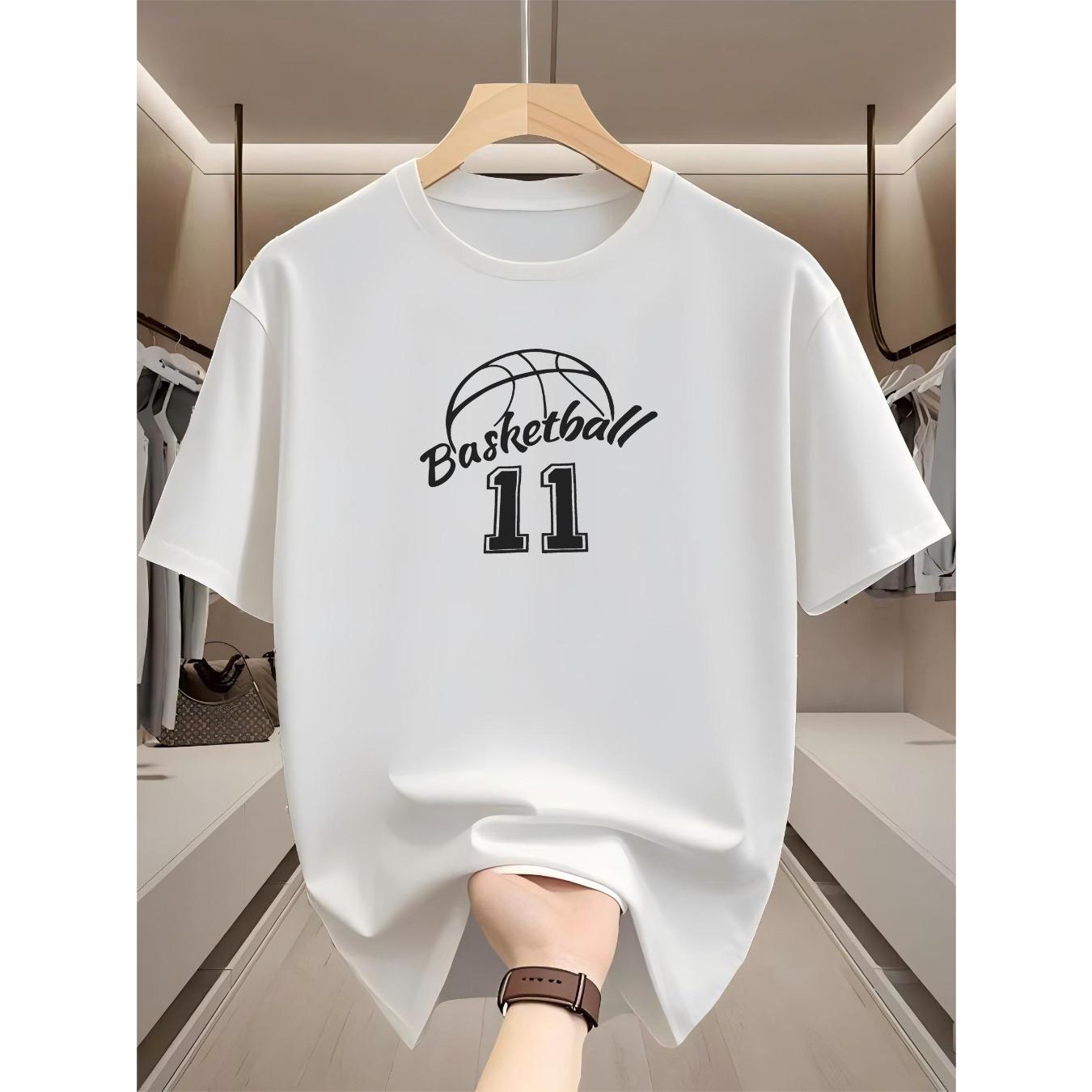 

2026 Rock and Roll_ Personalized Printed Pattern T-shirt, Pure Fashion Streetwear, Loose Oversized Basketball - Men s Summer ... 5XL різнокольоровий