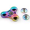 Colorful Rainbow UFO Metal Fidget Spinner | EDC Handheld Finger Toy for Focus & Anxiety Relief | Portable Desk Spinning Top Gift