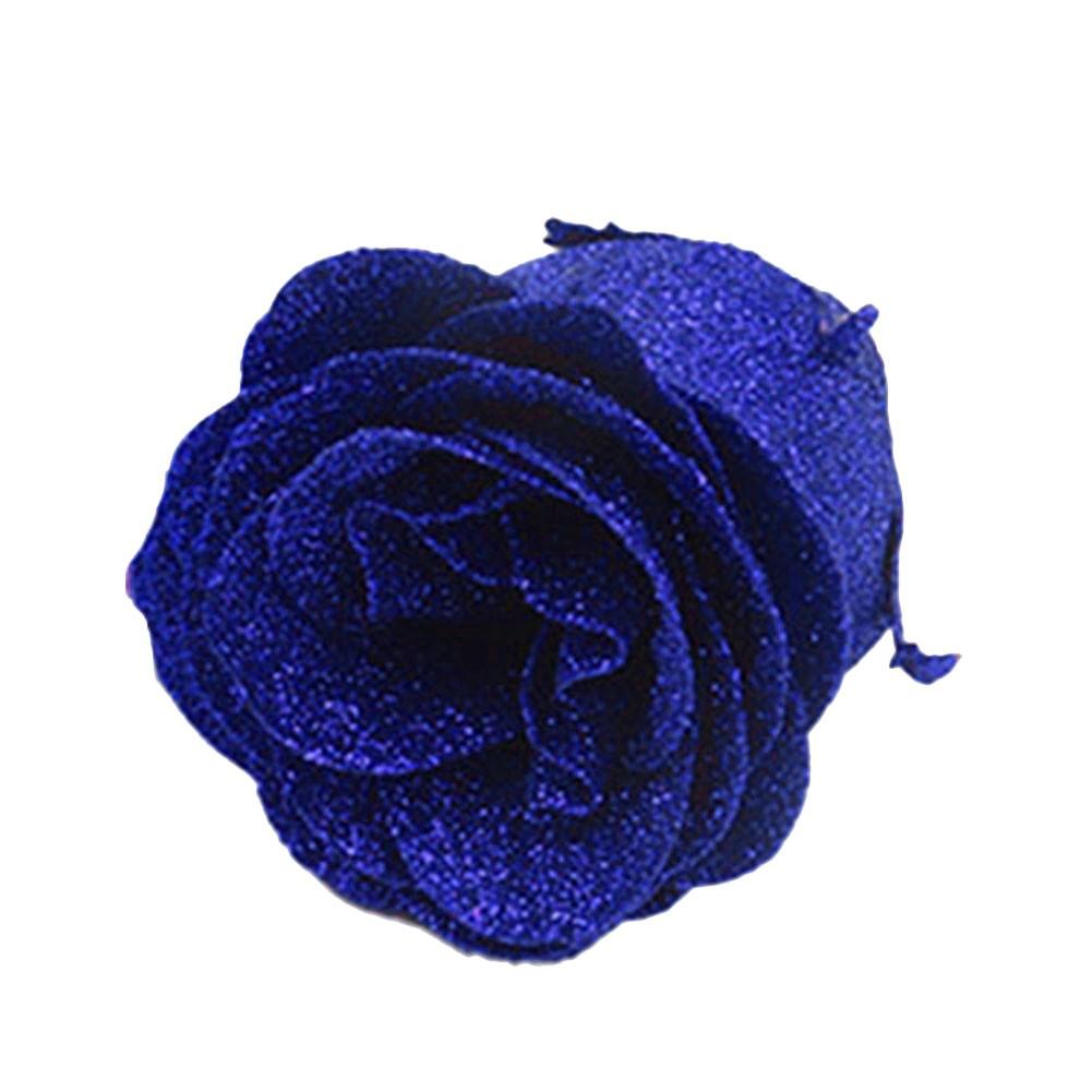 Fake Roses DIY Flowers with Stems for Wedding Bouquets Arrangement