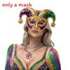 Mardi Gras Costume Jumpsuit With Polyester Fabric For Cosplay Performances