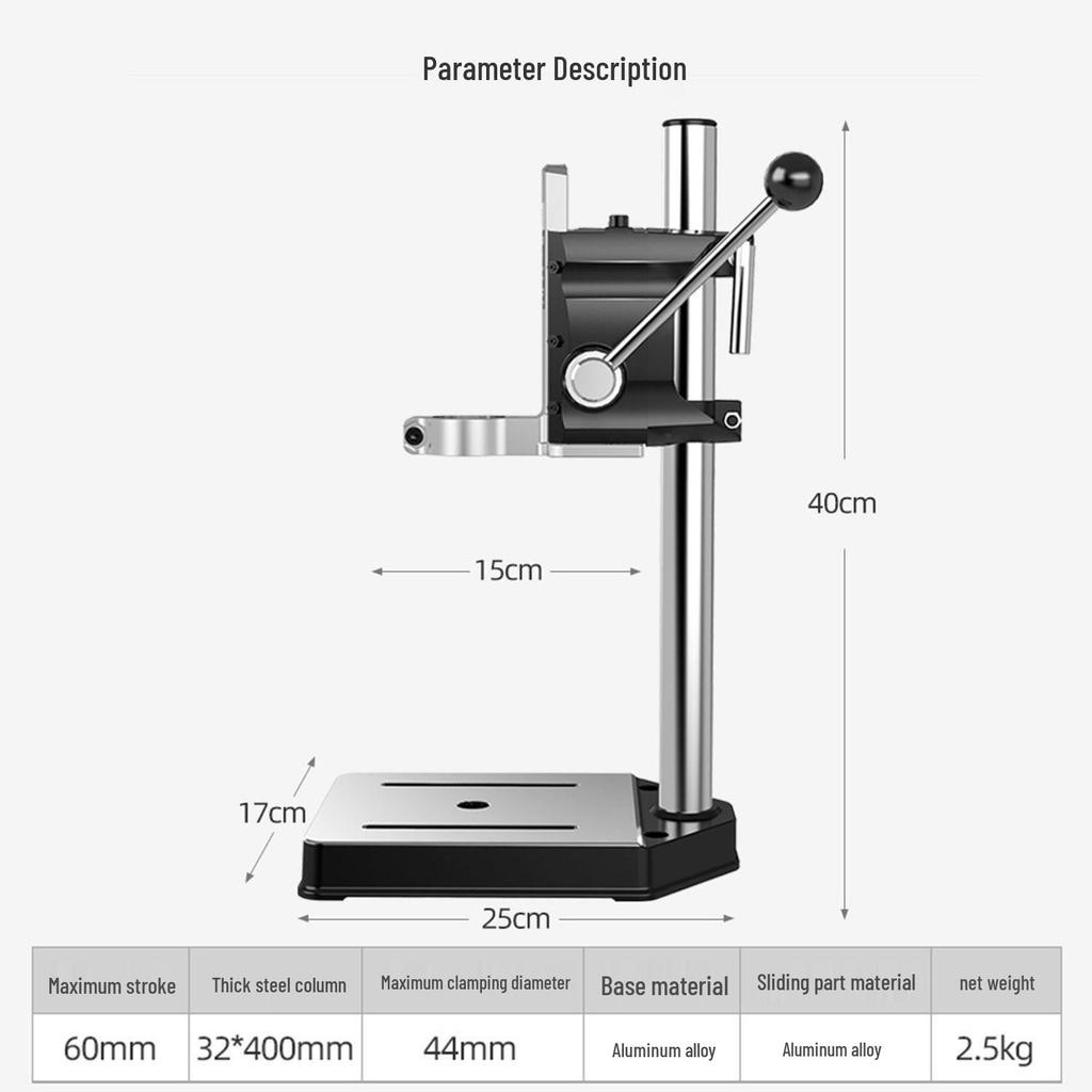 Multifunctional Mini Hand Drill Stand - Universal Press Tool for Small Drills