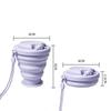 Silicone Foldable Cup Collapsible Telescopic Cute Water Bottle Outdoor Travel Children Cups Teacups Ware Jug Drink Water Cup