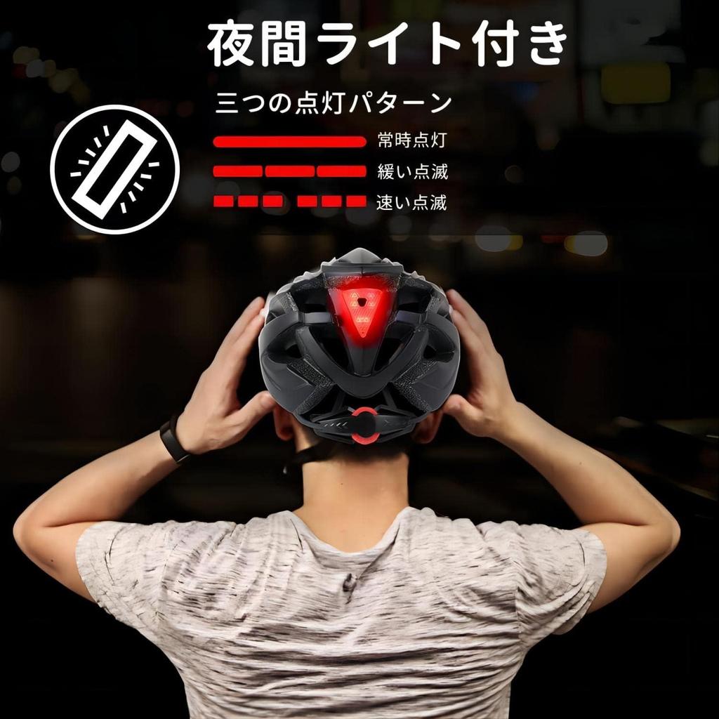 Basecamp Bicycle EN1078 with Rear Magnetic and Portable CPSC for Men and Mountain Bikes and Road Helmet, Certified, Light, Goggles, Backpack, 57-62cm,