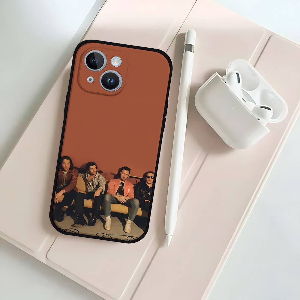 Monkeys Rock Bands Black Phone Case That Fits For IPhone 17,16,15,11,13,14 Pro Max,Plus,X,Xr,Xs Max,13Mini