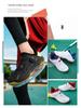 Men's Breathable Rotary Buckle Sports Shoes - Lightweight Casual Badminton and Tennis Trainers