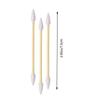 Pointed Tip Cotton Swabs, Precision Tip Cotton Swabs, Pet Swabs, Bamboo Sticks and Double Pointed, for Outdoor, Makeup, Care.