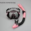 Professional Scuba Diving Face Mask Snorkeling Set Outdoor Diving Training Equipment Silicone Diving Goggles Breathing Tube New