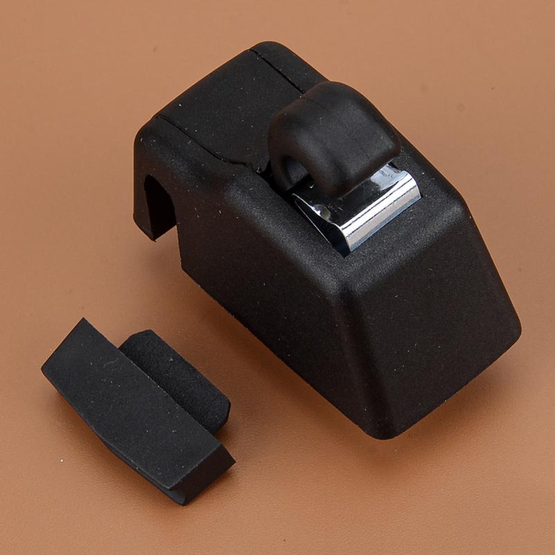 4L0859561 4L0859562 Sun Visor Clip Hook Support Retainer Fastener Bracket Fit for Porsche Cayenne 2011-2015 2016 2017 2018 Black