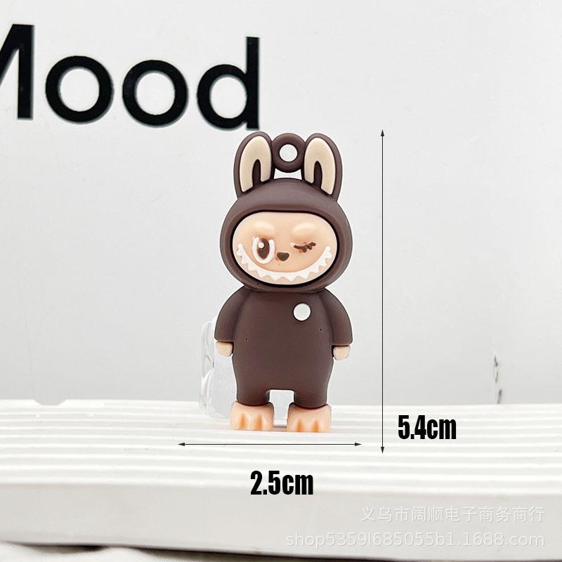 Blind Box Doll Keychain Pendant Keychain Doll Pendant Rabub Doll Male 1pc