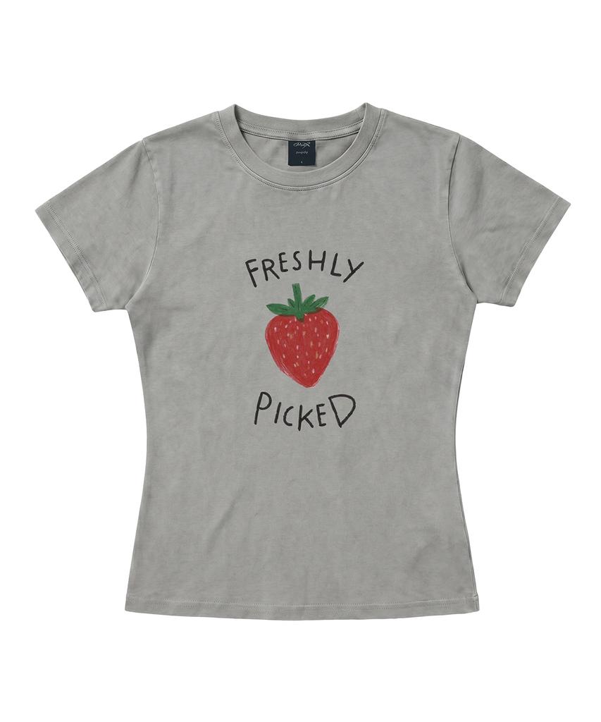 WILDROCK Hollysheesh Graphic Pigment Crop Short Sleeve T-Shirt Part02_4 Style (D Type)