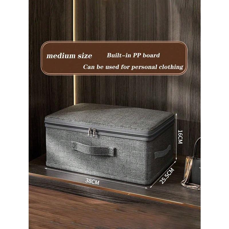 Large Capacity Foldable Storage Box Cover, Home Wardrobe Folding Storage Box, Clothing And Bedding Storage Box