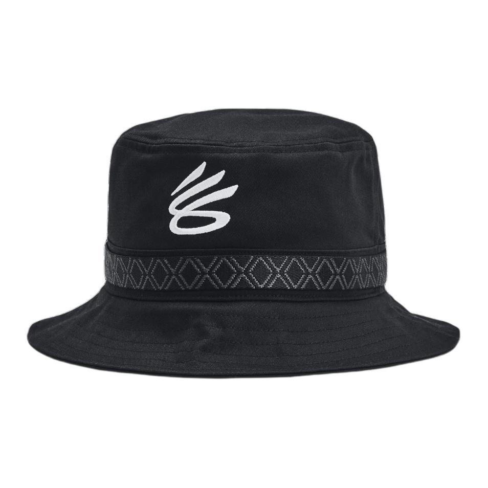 Under Armour Cotton Bucket Hats Unisex Black 1383489-001 L/XL