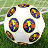 Club America Size 5 Soccer Ball, Machine-Stitched PVC, Durable & High Bounce, All Ages Fit, Fan Merchandise, Matches & Outdoor Use.