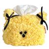 Convenient Plush Puppy Tissue Box Sturdy Tissue Box Convenient Tissue Dispenser Convenient Paper Organizer Stand
