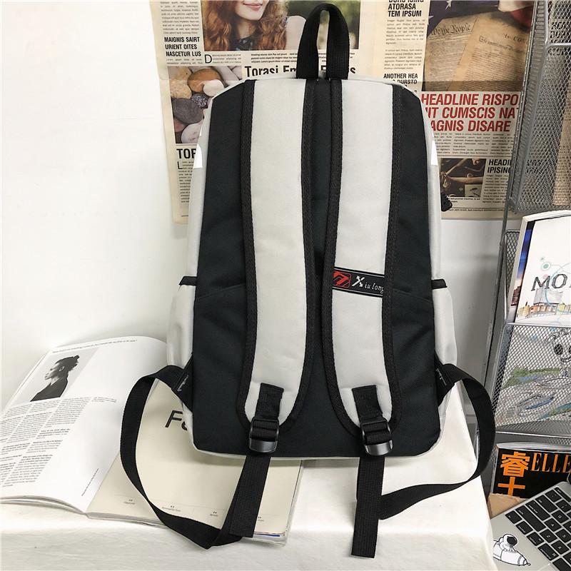 Large Capacity Oxford Cloth Backpack for Female Students