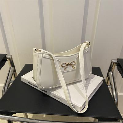 High Value Sense Versatile Underarm Small Bag Women's Bag 2025 New Fashion Portable Shoulder Bag Foreign Style Baguette Bag