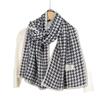 Retro Floral Cotton-Linen Scarf: Versatile Shawl for Spring & Autumn - Korean Style Neck & Shoulder Protection
