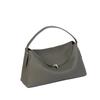 Leather Single-shoulder Pillow Bag for Commuting - Soft Leather High-end Handbag for Women with A Slouching Strap Design