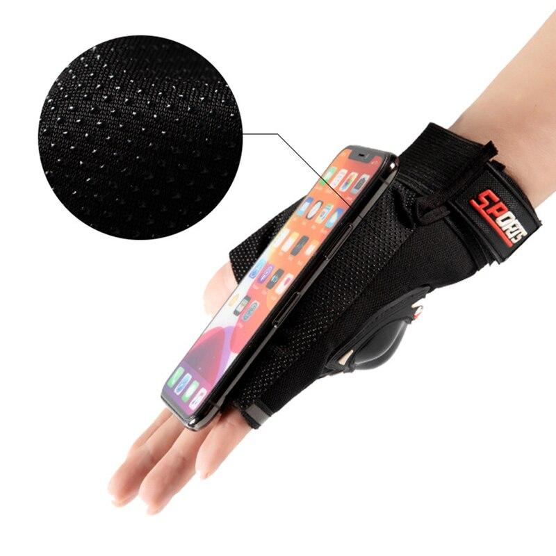 Men Half Finger Gloves Slip Rresistant Wear-resistant Racing Off-road Shatterproof Breathable Motorcycle Bicycle Glove