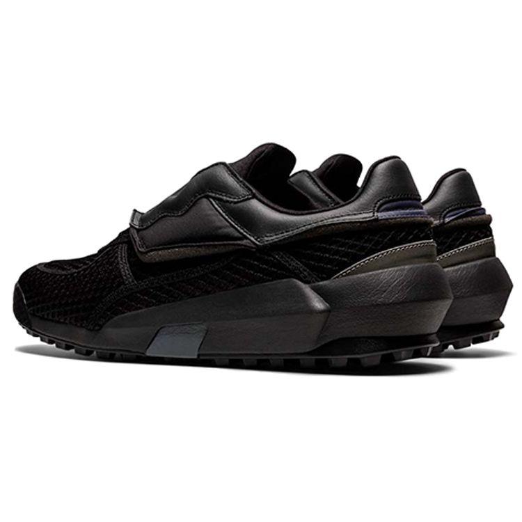Onitsuka Tiger Admix Runner Fabric Sports Versatile Comfortable Shock Absorbing Breathable Low Top Casual Shoes Unisex sneaker Black 1183B307-001