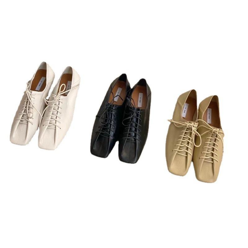 Women's Sneakers Summer 2025 Shoes Woman-shoes New Casual Roses PU Lace-Up Low Rubber Basic Cross-tied Leisure Spring Square