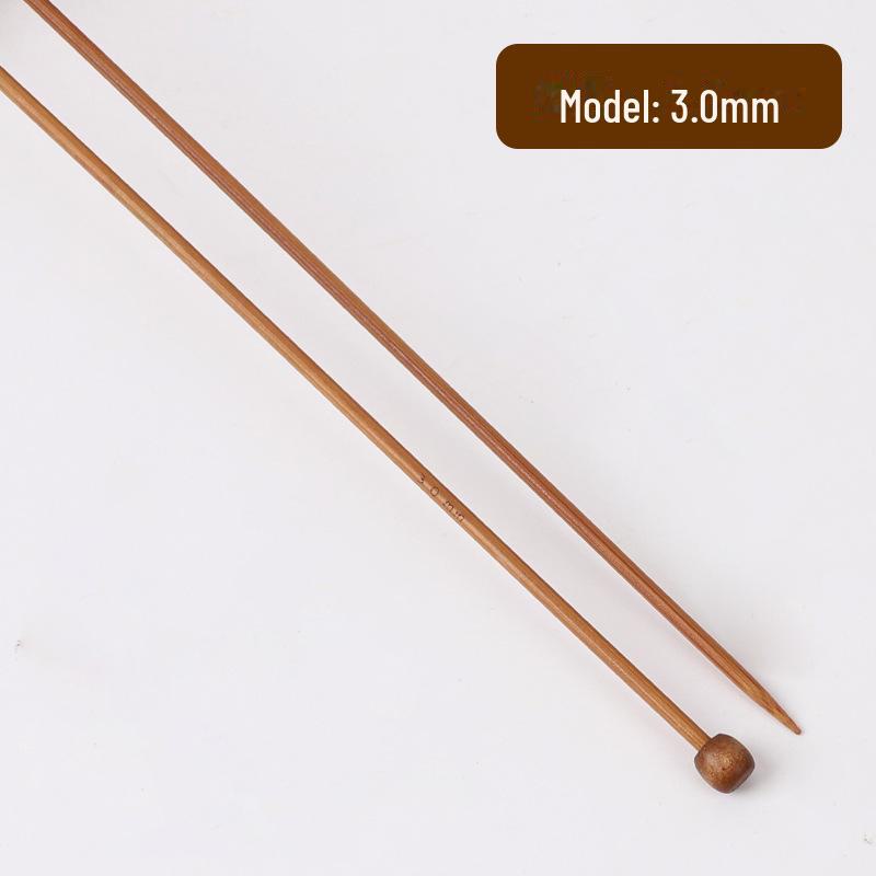 

Набор спиц для вязания свитеров из карбонизированного бамбука с одной головкой для ручного вязания