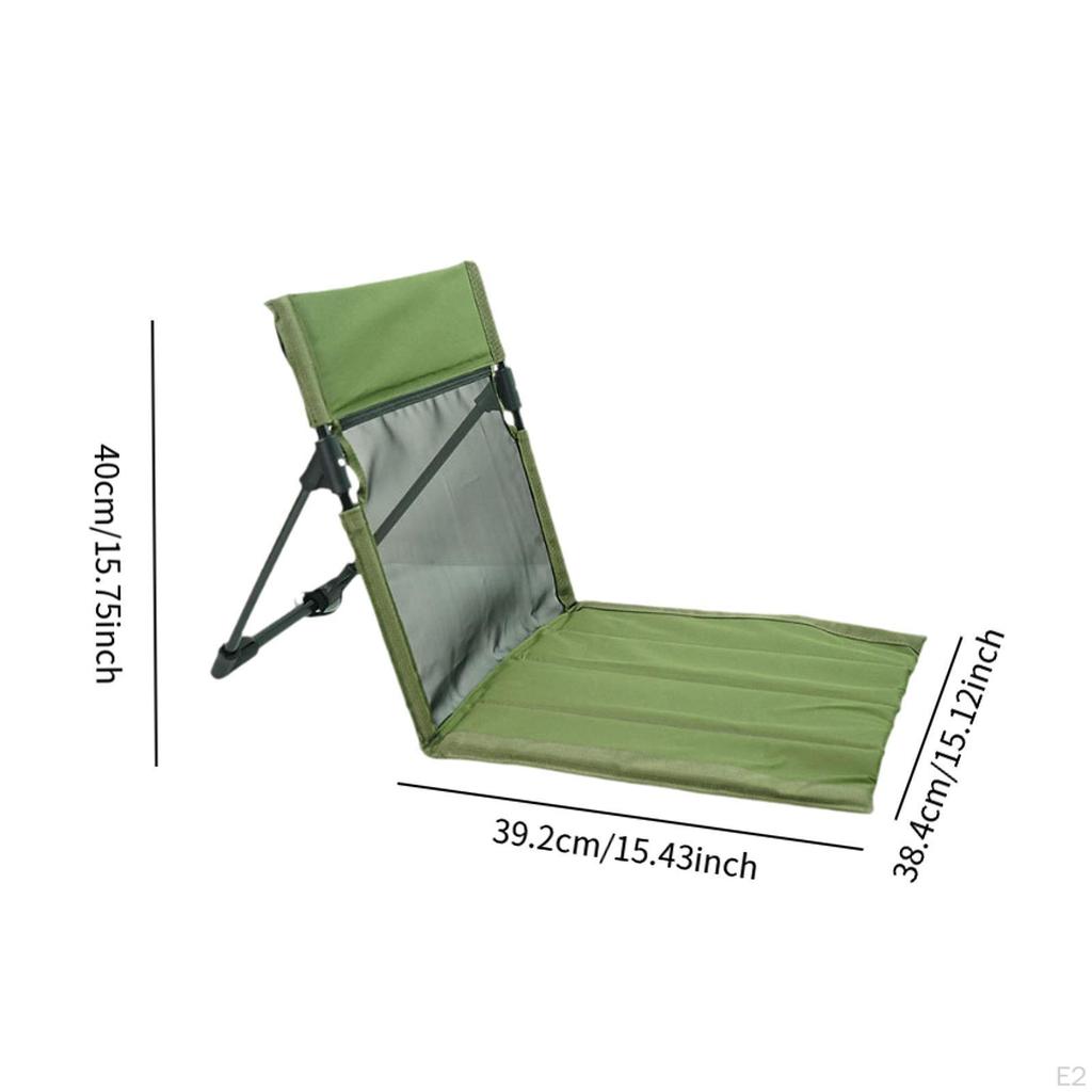 Beach Seat Floor Chair with Carry Bag for Fishing And Concerts