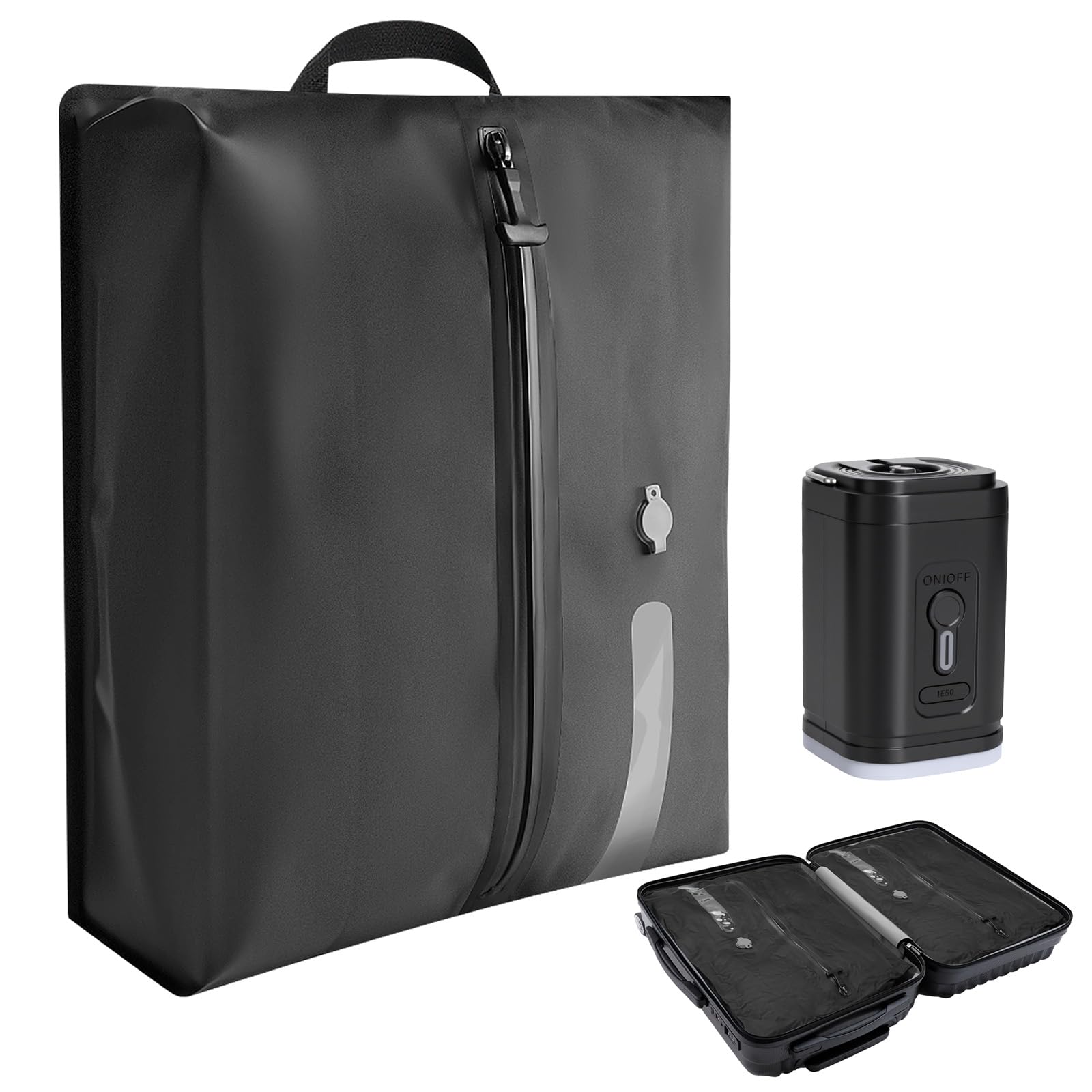 

LORAK Compression Travel Air Compression Packing Storage Compression Bag for Business Easy Convenient Travel Bag Pack of Bag, 3-in-1 Pump, Backpack,