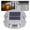 Solar Deck Light Waterproof Night Lamp Reflective Flashing Warning for Indoor Outdoor