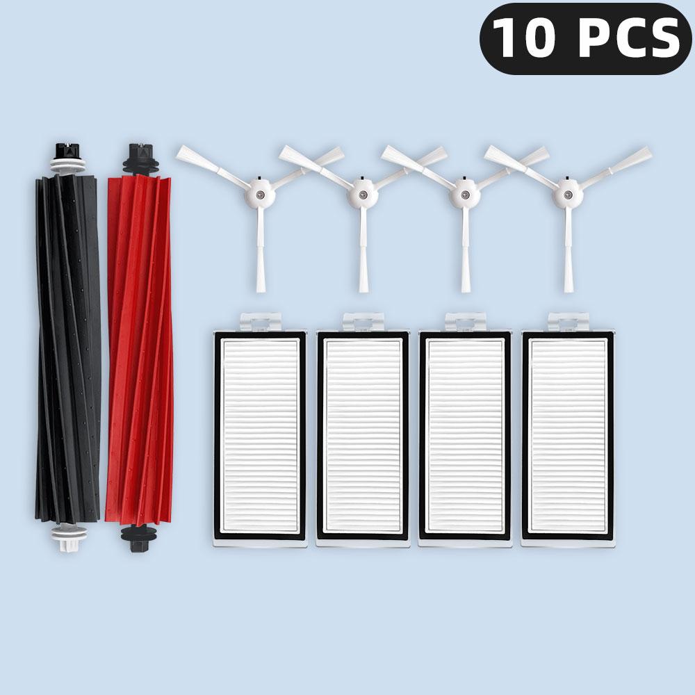 Kompatibel mit ( Roborock Q8 Max, Q8 Max+, Q5 Pro, Q5 Pro+, Q5 Max+, Q5 DuoRoller+ ) Ersatzteile Filter Haupt-Seitenbürste Staubbeutel