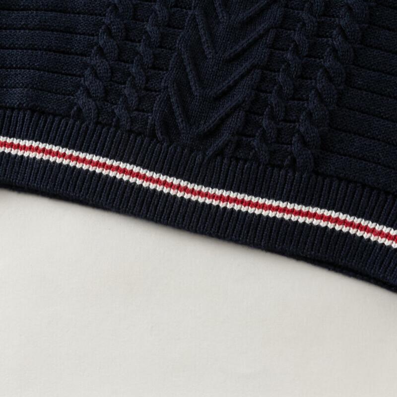 DAVE & BELLA Boys' Faux Two-Piece Anti-Static Sweater