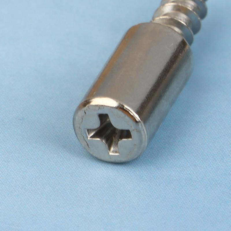 20/30Pcs Support Multifunction Fixed Cabinet Rack Nail Self-Tapping Integrated Screw Clapboard Holder Laminate Support Nail