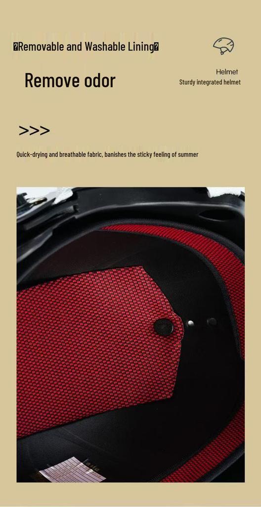 Certified Dual Lens All-Season Sun Protection Helmet for Electric Vehicles