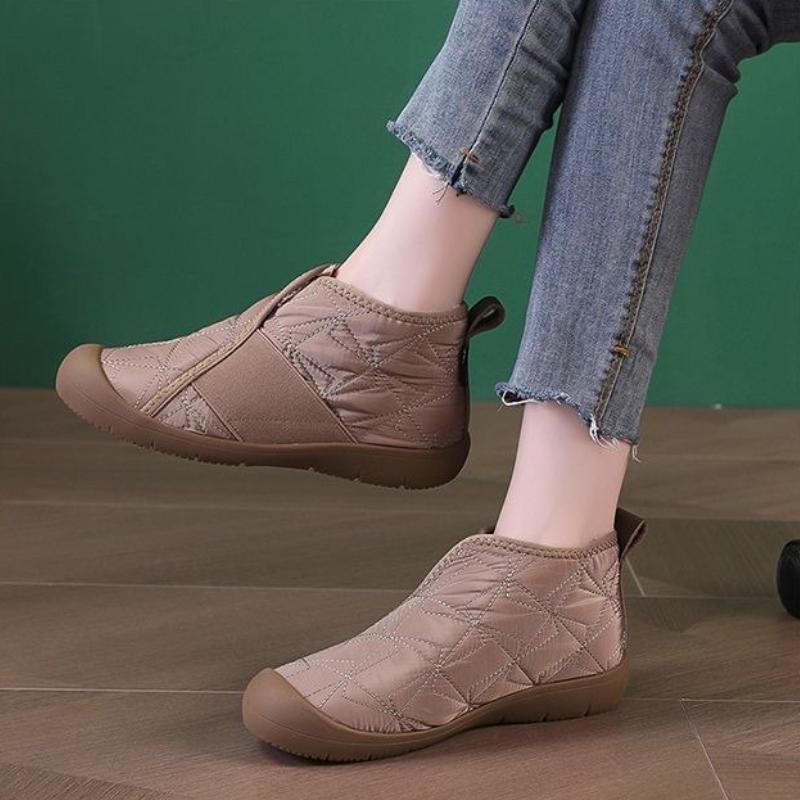 Fashion Winter Women's Boots Warm Womens Snow Boots Non Slip Plus Size Cotton Shoes Plush Women Ankle Boots Comfortable Zapatos De Mujer