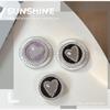Leather Heart-Shaped Magnetic Phone Holder & Mirror with Finger Ring