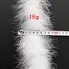 DIY 2 Meter Turkey Feather Boa Marabou Shawl 18-20g Feathers Scarf for Wedding Cosplay Party Clothing Costume Decoration Accessory