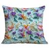 Spring and Summer 3D Floral Print Pillowcase Home Sofa Cushion Pillowcase