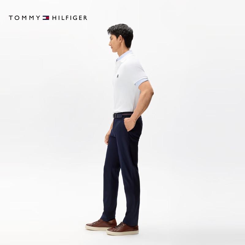 Tommy Hilfiger Men's Stretch Twill Straight-Leg Chinos