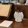 Small Stationery Holder for Students Chef Uniform Pen Holder, 3D Printed Novelty Organizer, Professional Kitchen Front Desk Decor Large Capacity