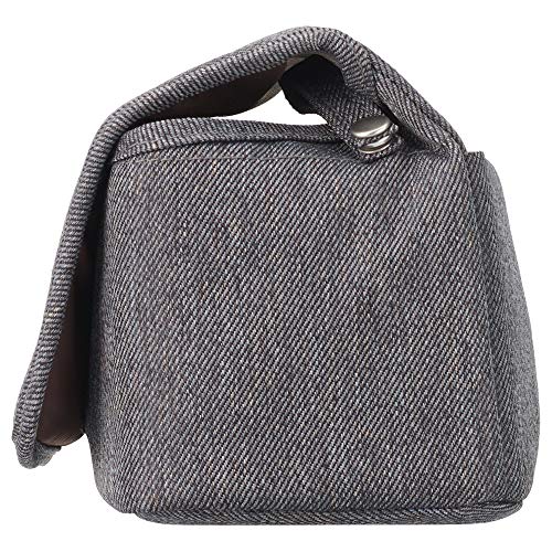 Hakuba Chululu Camera Case, Small, Charcoal, SCH-CCSCG